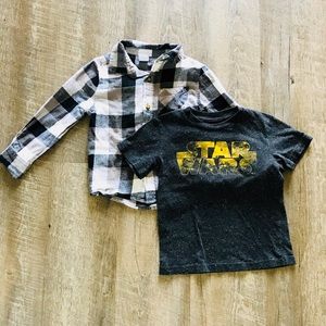 Boys Stylish Shirts- Size 5T and 4T